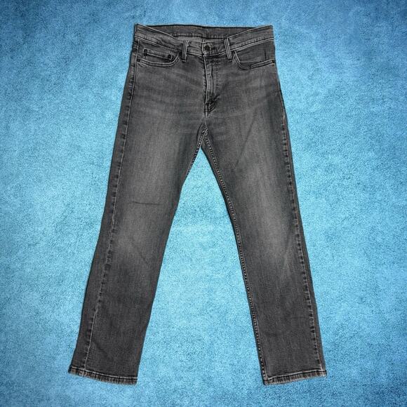 Levi's 511 Jeans Size 33x30 Straight Leg Stretch Denim Gray Men's Fits 32x28.5 - Picture 1 of 16
